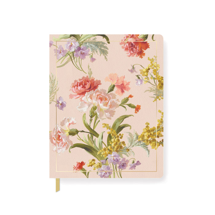 FLEUR PEONY CLASSIC LARGE PAPERBACK JOURNAL