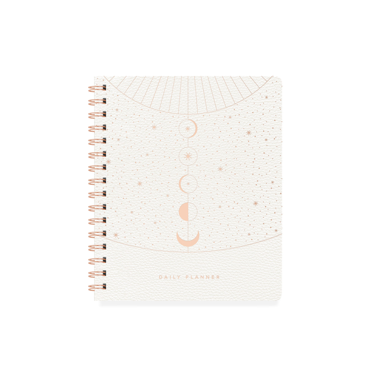 Moon Phase Dust Non-Dated Daily Planner