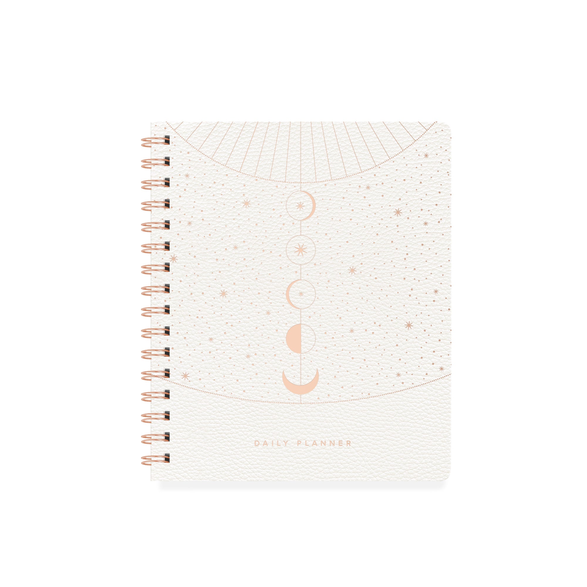 Moon Phase Dust Non-Dated Daily Planner