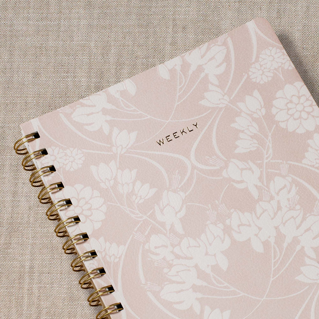 NOUVEAU BLOSSOM NON-DATED WEEKLY PLANNER