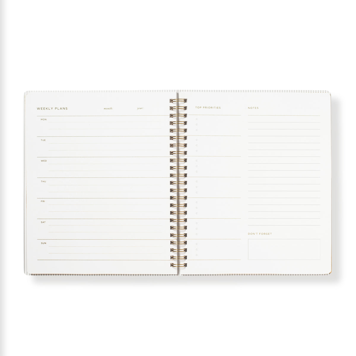 SE Standard Powder Blue Weekly Planner