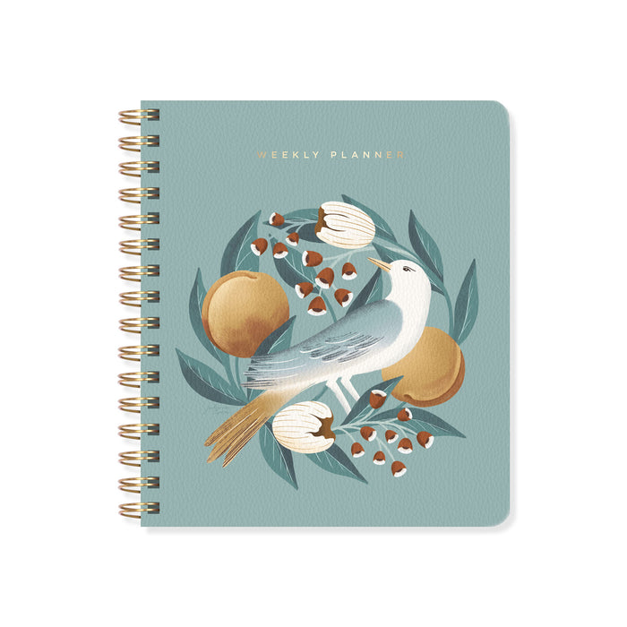 JT BLUE BIRD WEEKLY NON-DATED PLANNER