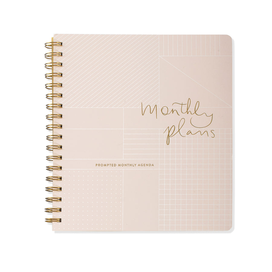 MONTHLY GRID PLANS NON-DATED MONTHLY PLANNER