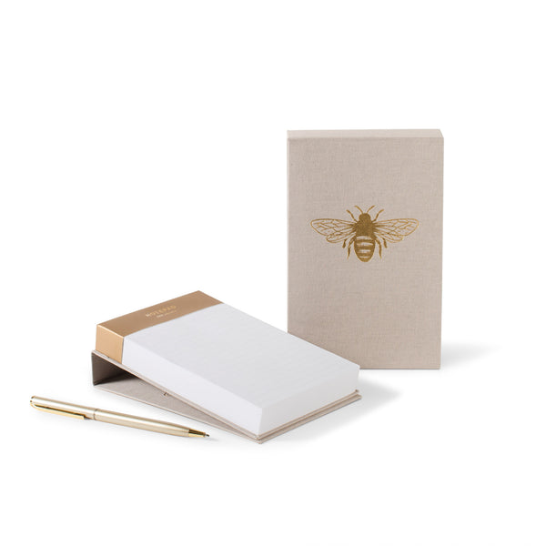 Classic Bee Desktop Notepad – Fringe Studio