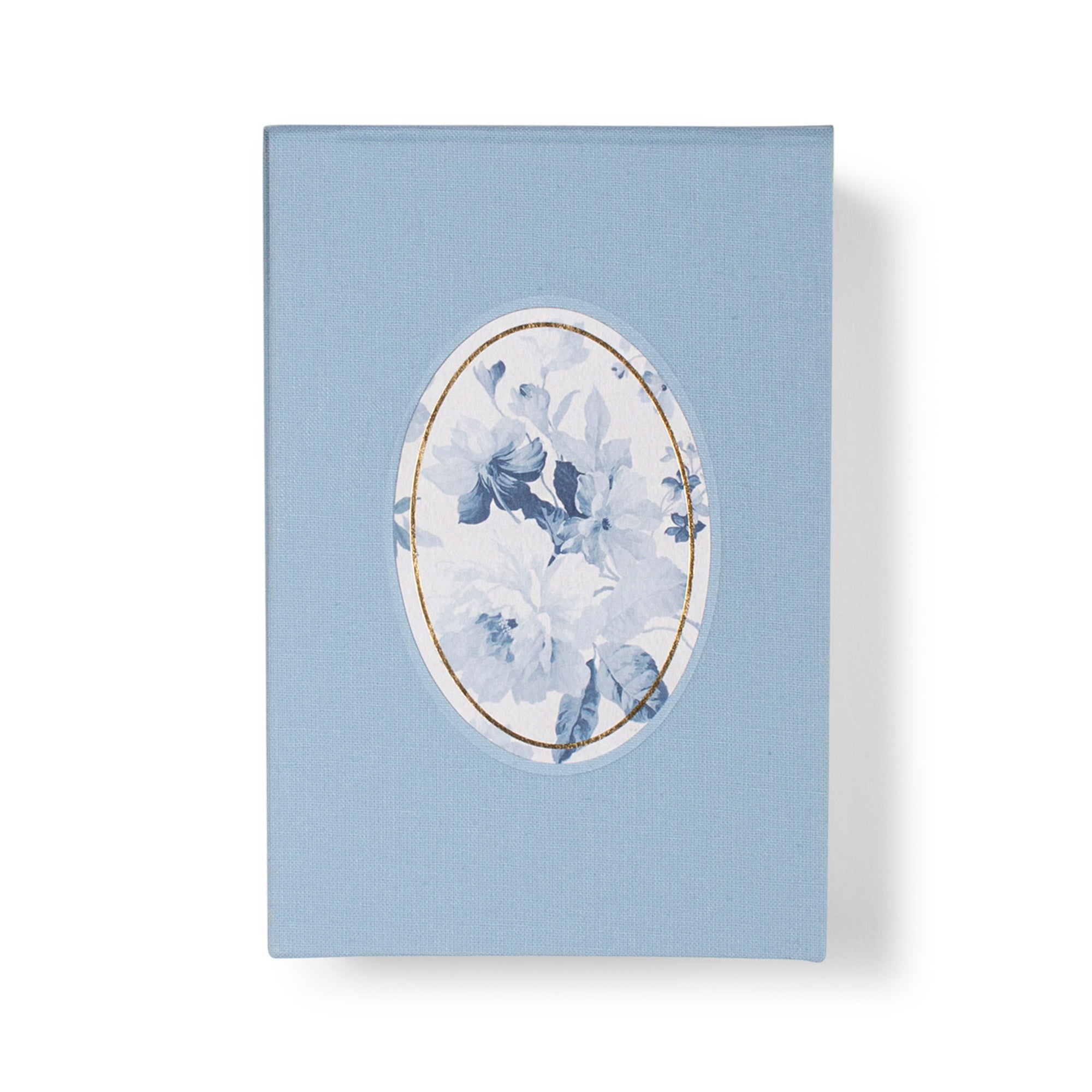 Fleur Blue Desktop Notepad