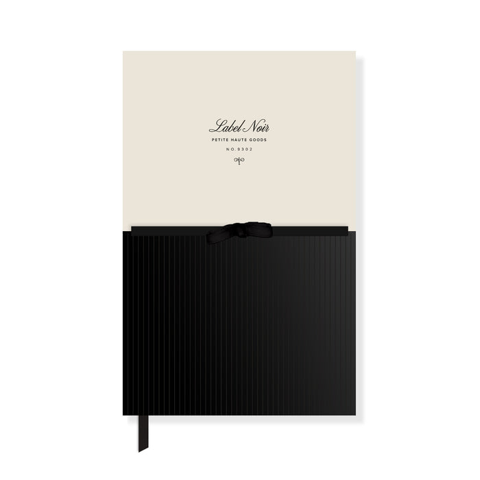 NOIR PETITE BOW SLIM JOURNAL