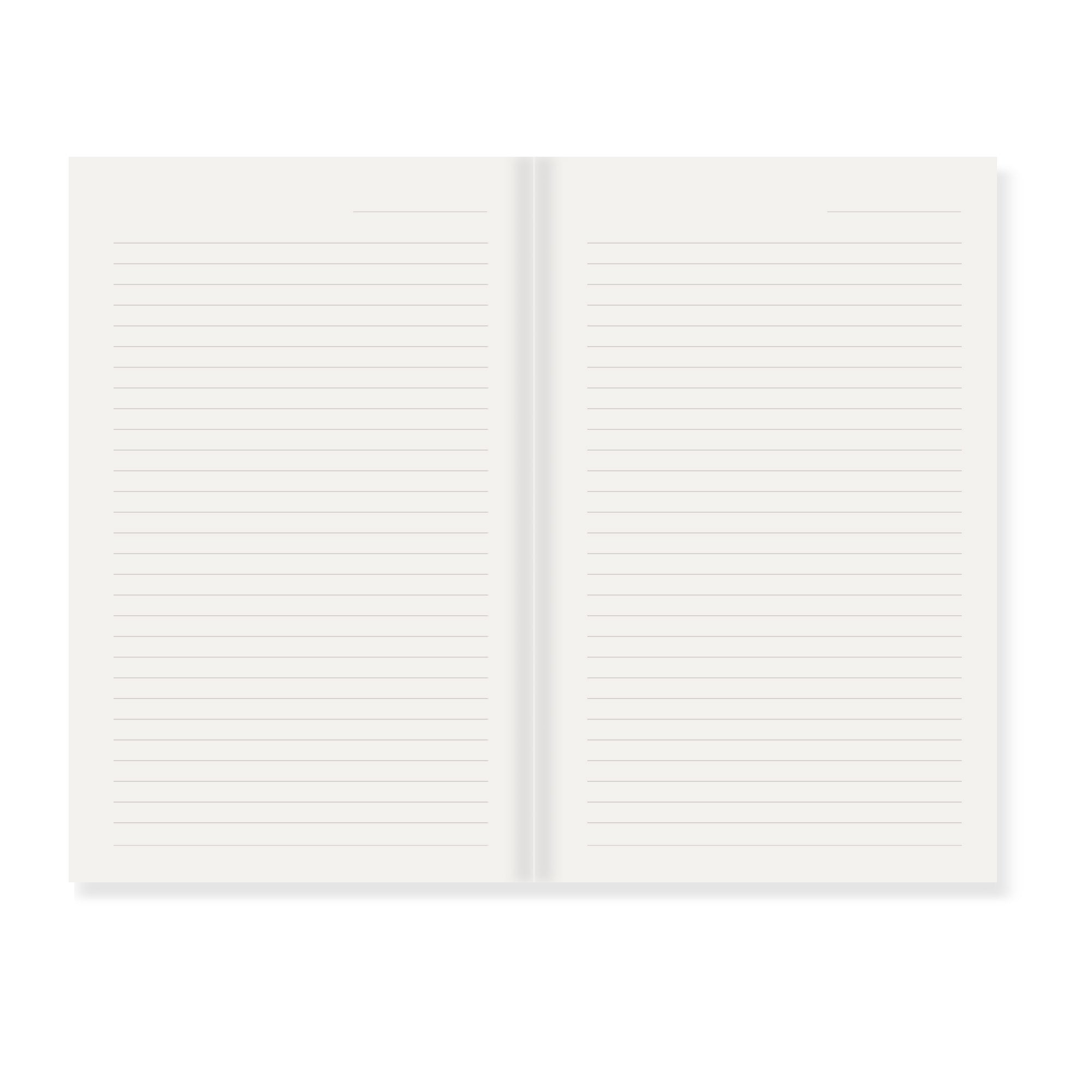 Noir Petite Bow Slim Journal