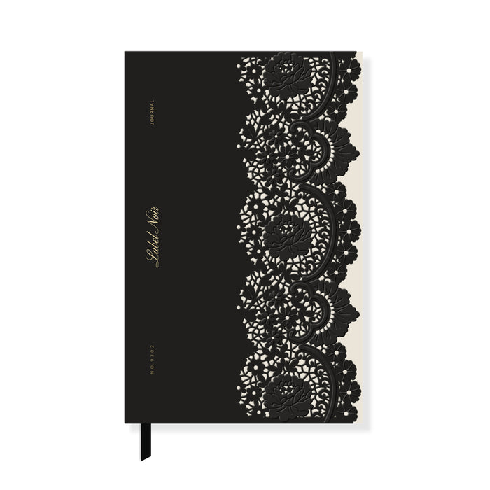 NOIR LACE SLIM JOURNAL