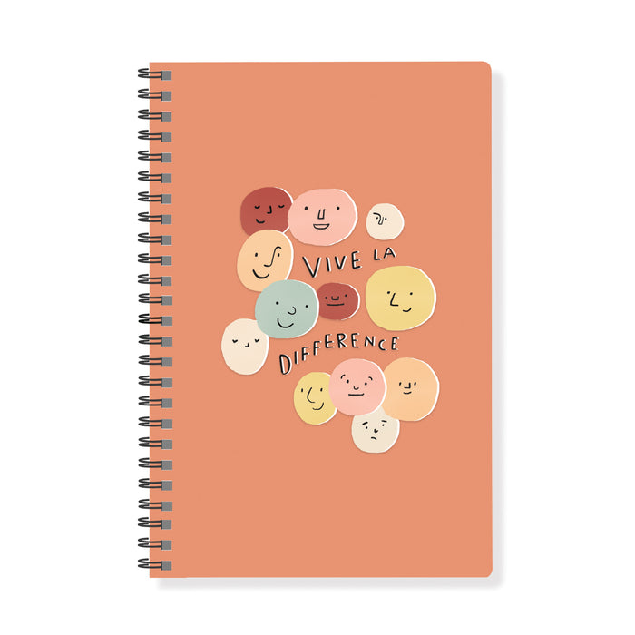 FUNNY FACES SPIRAL JOURNAL