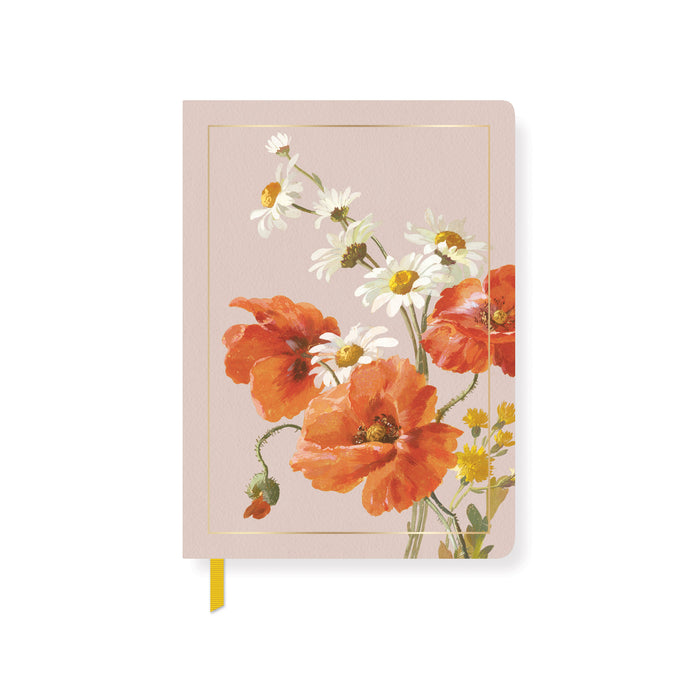 FLEUR POPPY CLASSIC SMALL PAPERBACK JOURNAL