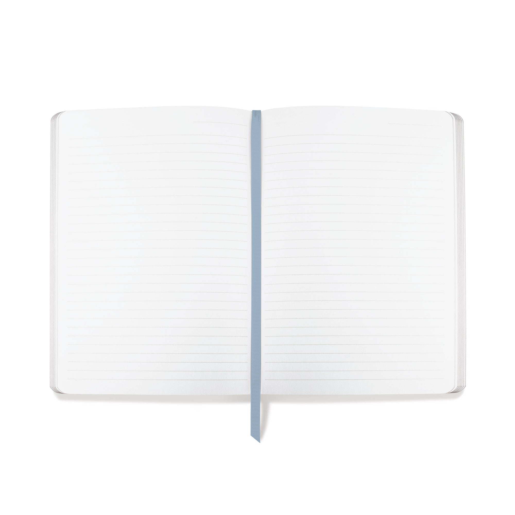 Fleur Blue Classic Small Paperback Journal