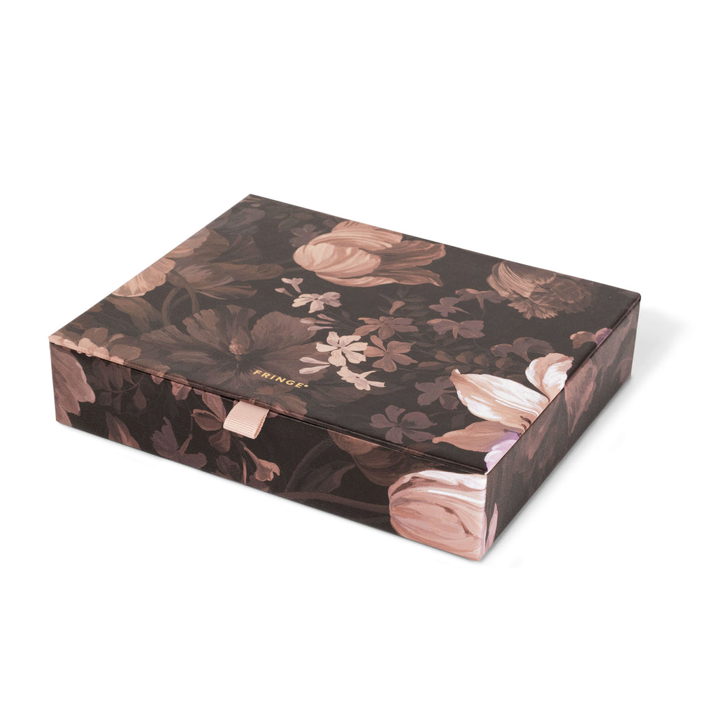 DARK ROSE GARDEN STATIONERY SET