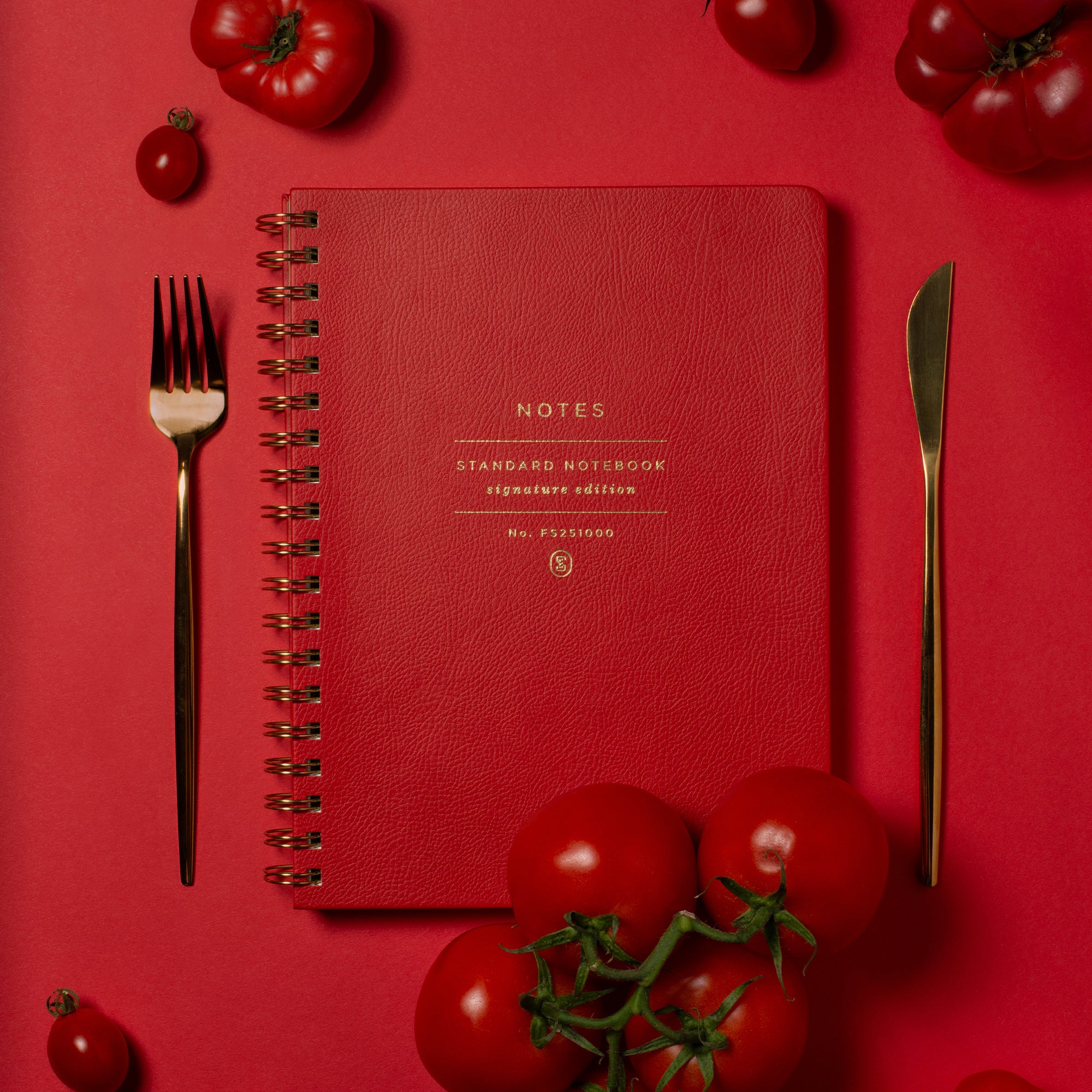 SE Standard Tomato Red Notebook | Fringe Studio