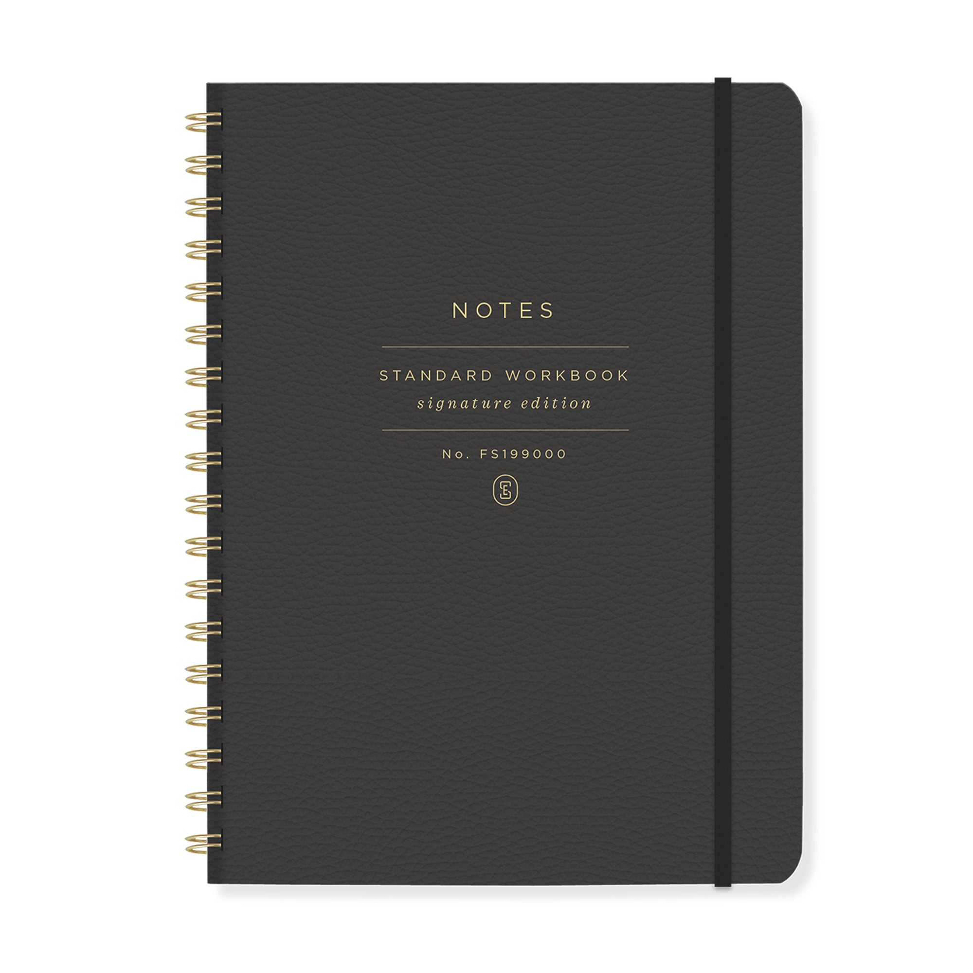 Standard Black Large Workbook