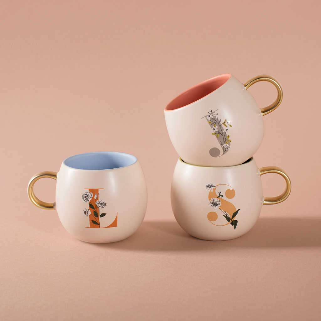 Good Vibes Mug, Checker Print Mug, Trendy Mug, Inspiration Mug, Work F –  littlepaperies
