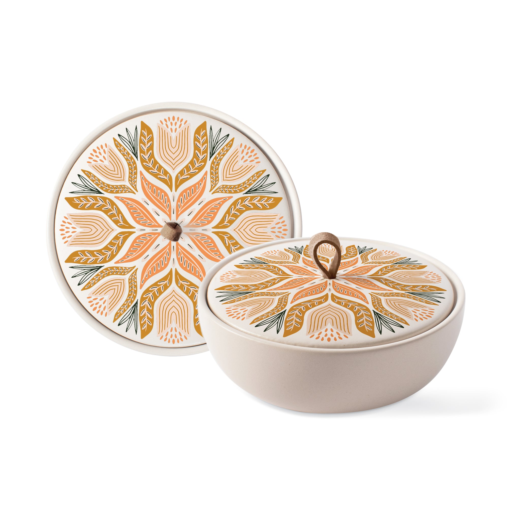 Fringe Studio Tulip Tile Trinket Box