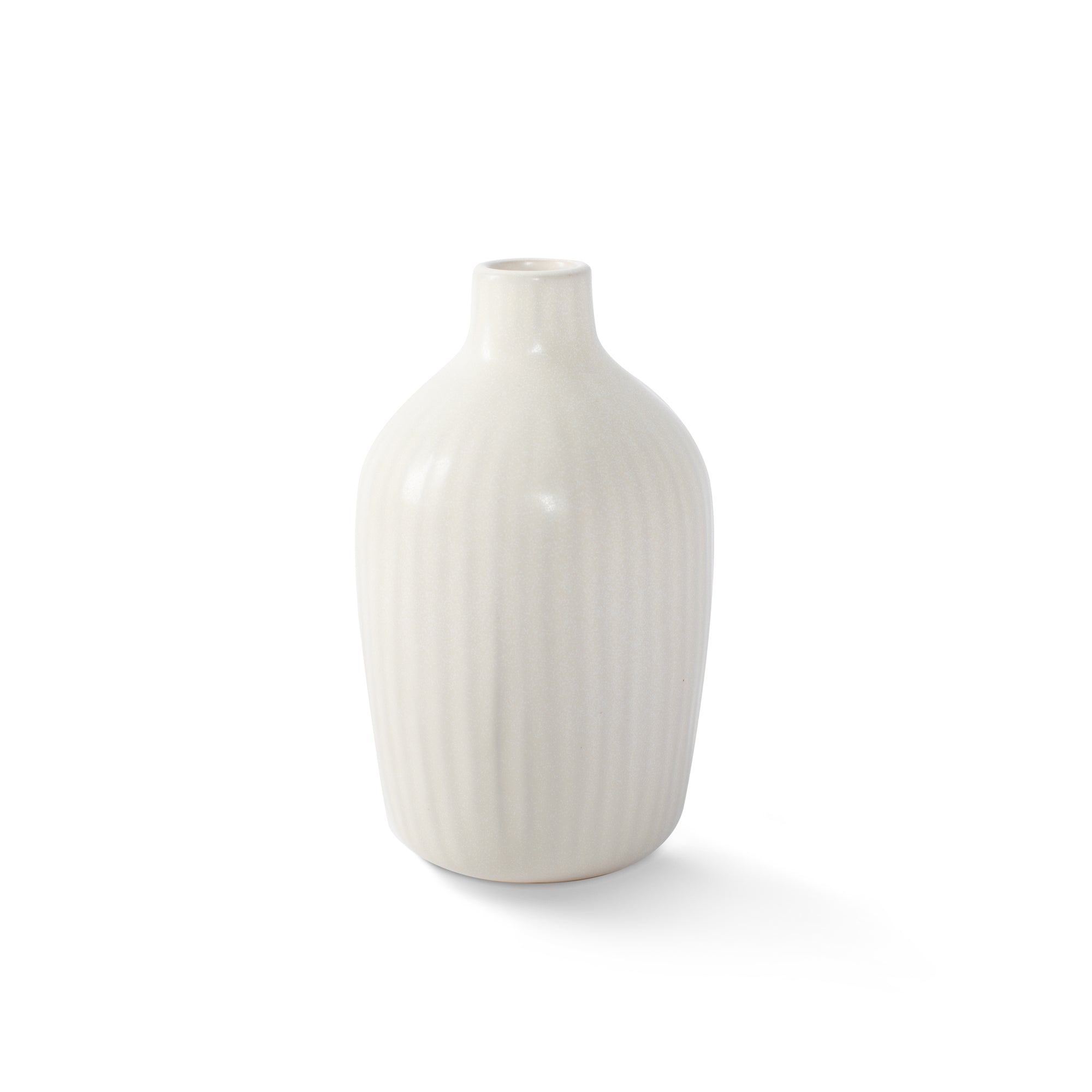 Stream Ribbed Bud Vase