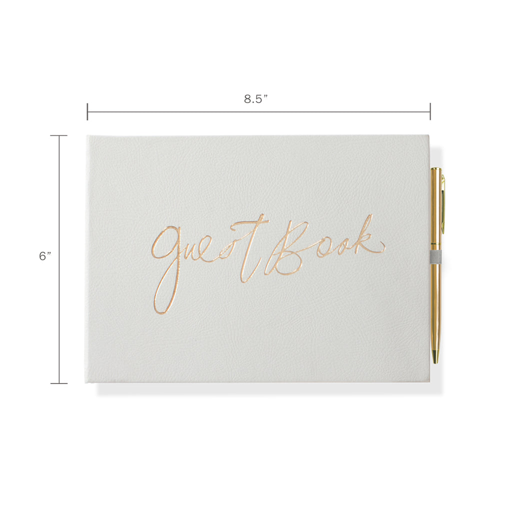 GRAY GUEST BOOK