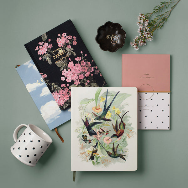 MEM HUMMINGBIRDS CLASSIC LARGE PAPERBACK JOURNAL Fringe Studio