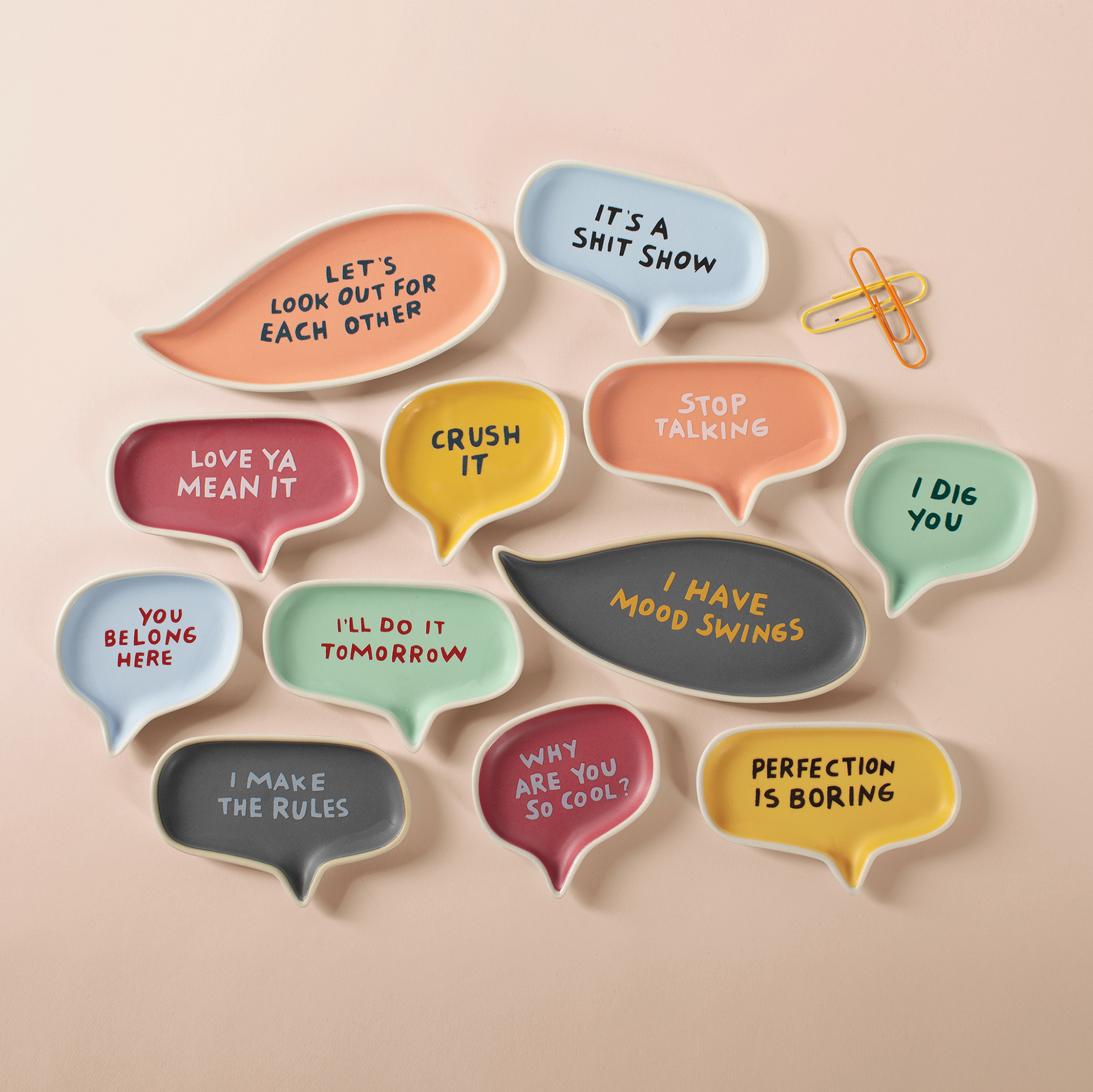 MR Let's Look Out Word Bubble Tray